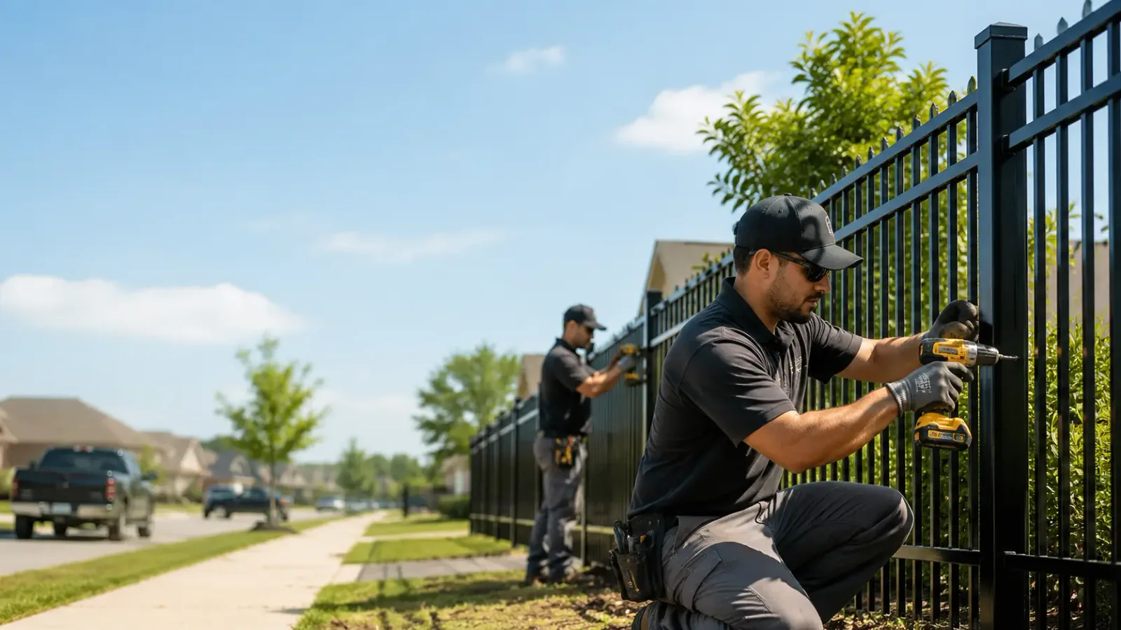 Metal Fence Installation in Winston, OR